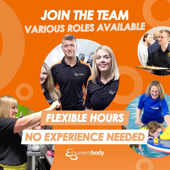 🎄 Current vacancies at Everybody 🎄

💪 Receptionist at Nantwich
💪 Catering Assistant at Congleton
💪 Lifeguard at Sandbach
💪 Receptionist at Holmes Chapel
💪 Gym Instructor at Congleton

Apply today 📩 everybody.org.uk/about/careers/

‼Certain roles subject to needing experience