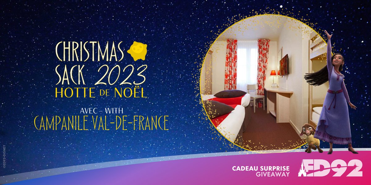 🎅🏼🎁 ED92 Christmas Giveaway 🎁🎅🏼

Number 2! 🎁🎁

For our second giveaway we have an overnight stay in Campanile Hotel for up to 4 people (breakfast not included)

To enter just do the following 3 things:

Follow our ED92Magic
Like the competition tweet
Retweet the competition