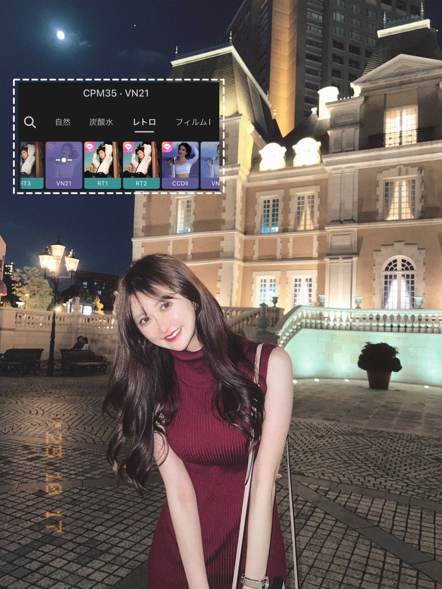 milmil_b's tweet image. Meituガチ課金ユーザーがおすすめする、“ 一瞬でエモい雰囲気を作れるフィルター 4選”  こちらです。
最後2つはすごく似てるけど、TP6の方が白みと青みが強めです🪄