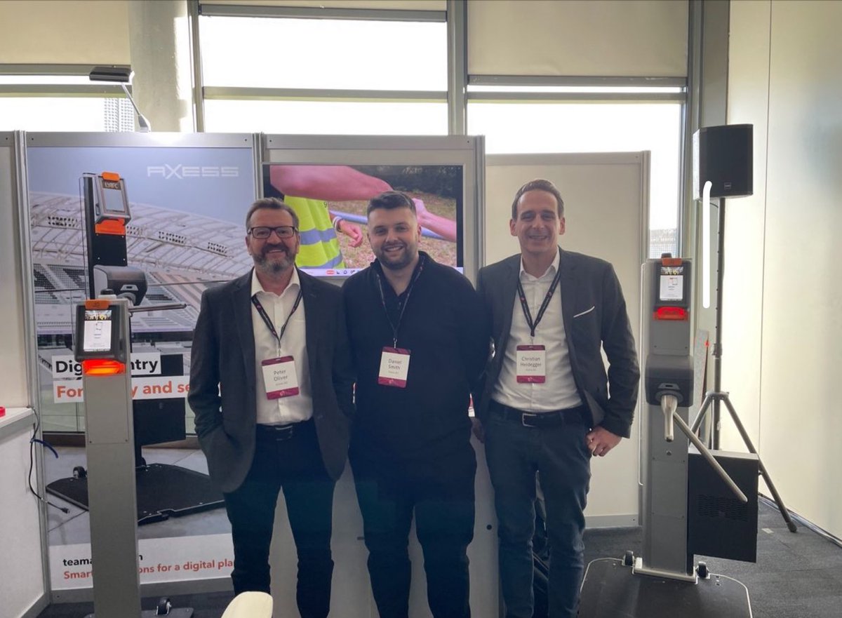 AxessAG's tweet photo. 📢 Visit us at TheStadiumBusiness Design &amp; Development Summit in #Manchester
 
🧡 Axess is at the #Booth123 
📆 6-7th of December 

👉🏼talk to our experts about the unlimited possibilities in ticketing and access management with Axess for your #stadium 
See you at the #axess Booth https://t.co/QRFcVp8A2f