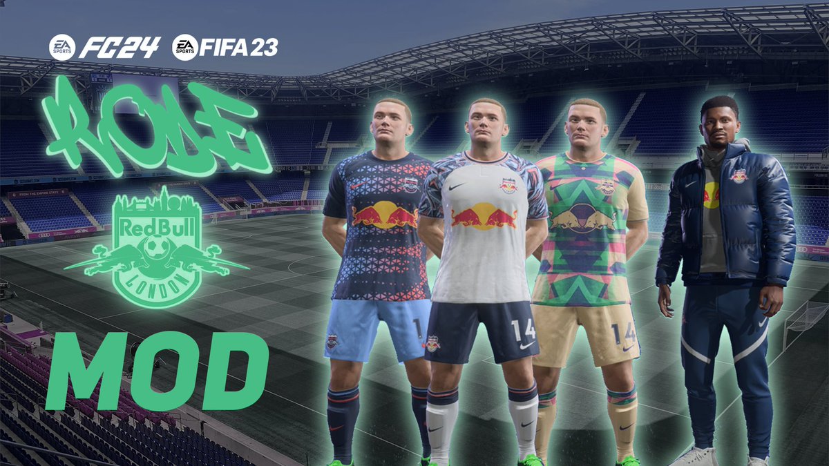 RED BULL LONDON AWAY - PES Kit Creator Showcase