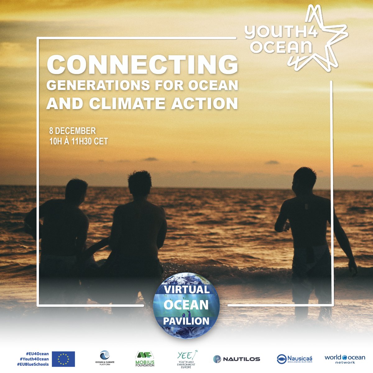 Ocean lovers, we need you! For #COP28UAE the #Youth4Ocean Forum invite you to learn more about the link between ocean and climate and discuss how to encourage citizens to take action. Join us at the #VOPCOP28 on Friday 8 Dec. from 10am to 11.30am (CET)! cop28oceanpavilion.vfairs.com