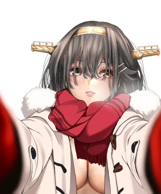 榛名「提督…温かいですか?」
提督「えっと…服は…」

(偶然にも位置的に服が…笑) 