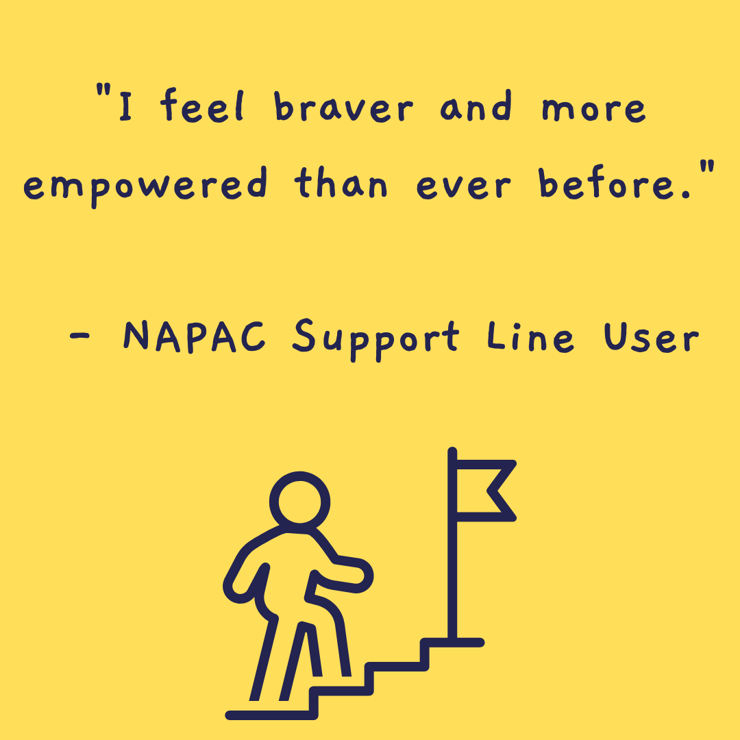 Whether it is your first time disclosing or you are finding yourself triggered by a particular situation, we are here for you. The vast majority of callers feel more positive after speaking with us, so do call when you are ready. 📞 0808 801 0331