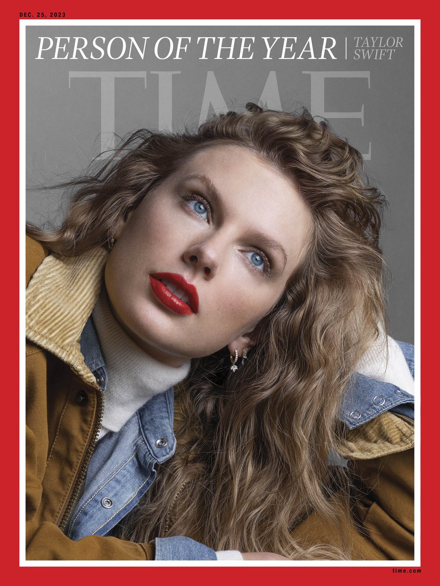 La personnalité de l’année Time 2023 est @taylorswift13.