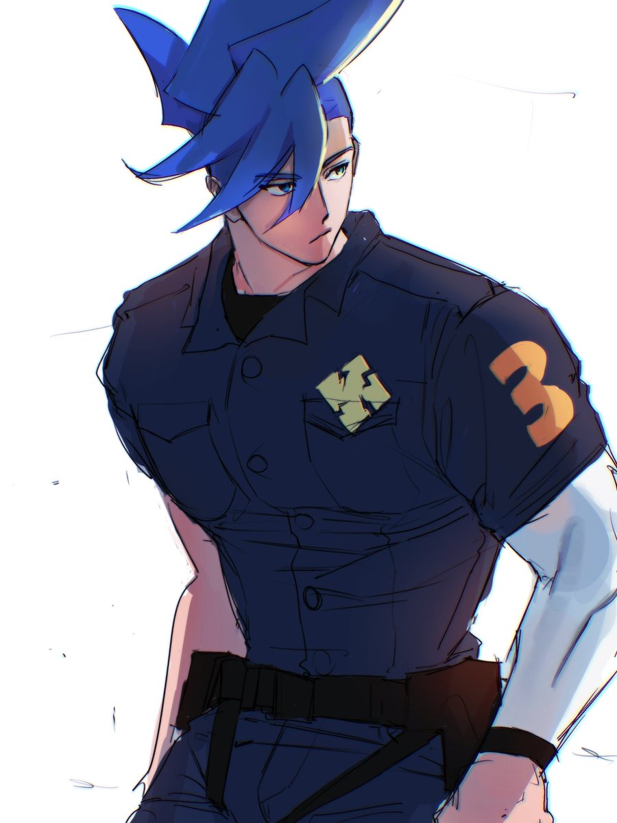 드디어 그렸다… 제복갈로…!