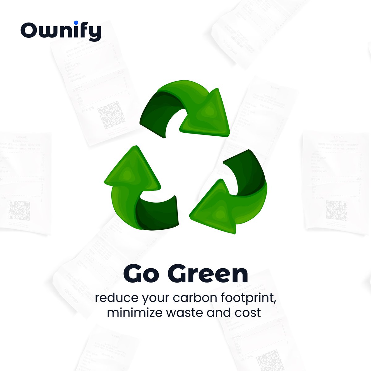OwniChain's tweet image. Go Green, reduce your carbon footprint, and cut costs. Streamline your operations with digitalized receipts.
Join the future, join Ownify.

#OwnifyApp #Web3  #gogreen #paperless