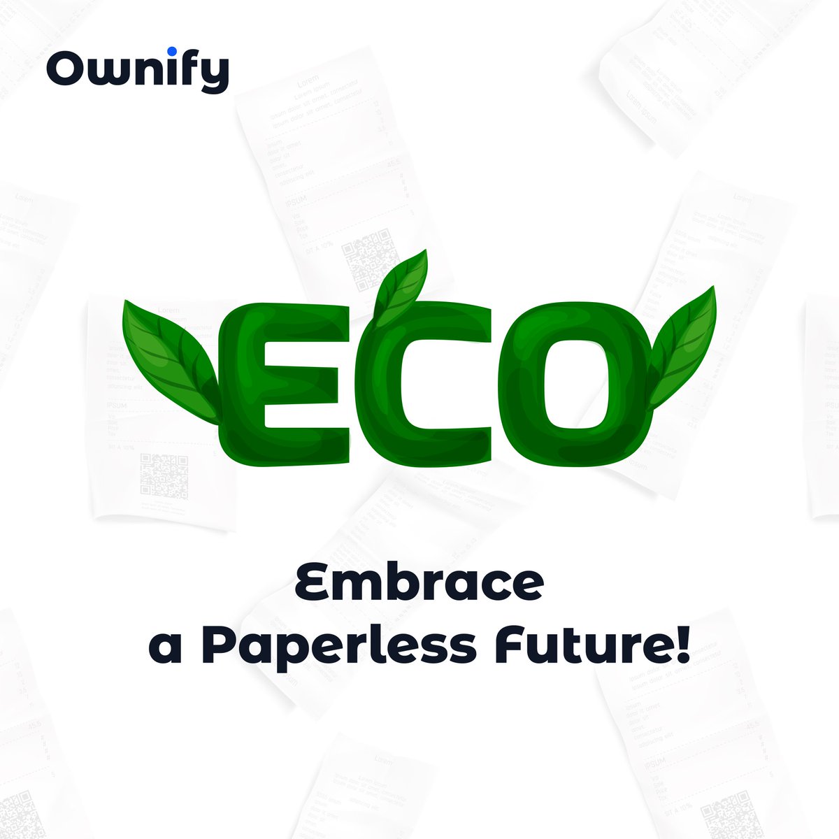OwniChain's tweet image. Go Green, reduce your carbon footprint, and cut costs. Streamline your operations with digitalized receipts.
Join the future, join Ownify.

#OwnifyApp #Web3  #gogreen #paperless