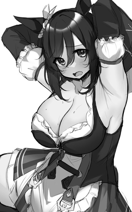 #ウマ娘
ラフを見直すのも楽しいですね 