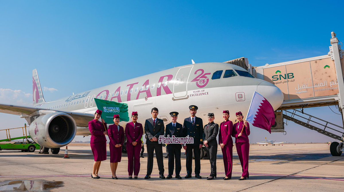 Qatar Airways tweet media