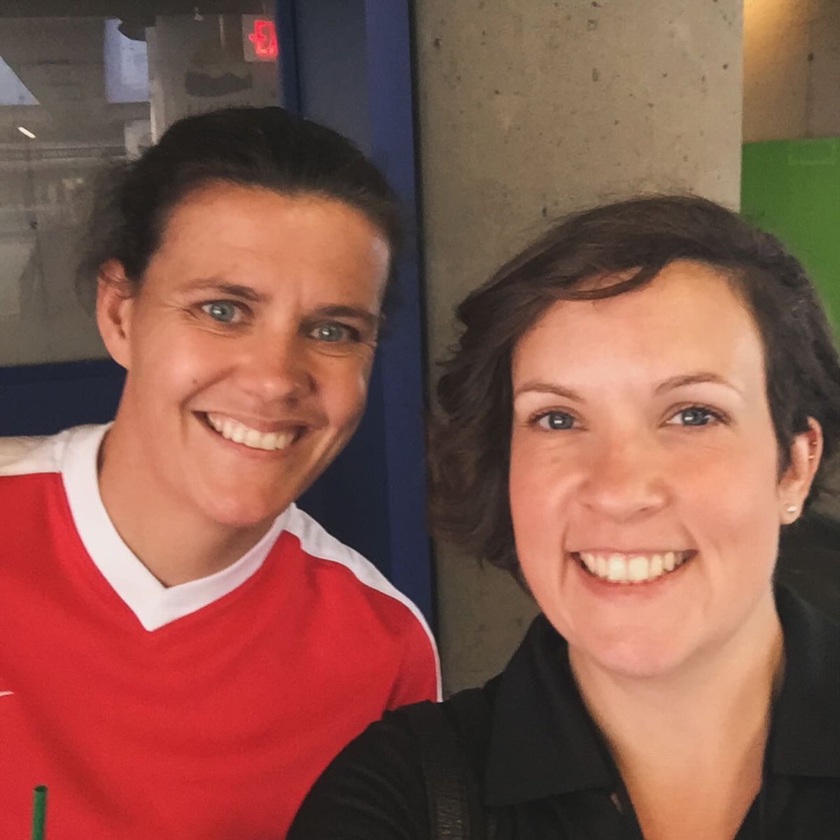 Had to share my own <a href="/sincy12/">Christine Sinclair</a> moment. Celebrating this icon. Grateful to have had the privilege of working with Christine on Burgers to Beat MS. Such a kind and inspiring person. Thank you for all that you’ve done to support women in sport and to bring awareness to MS.