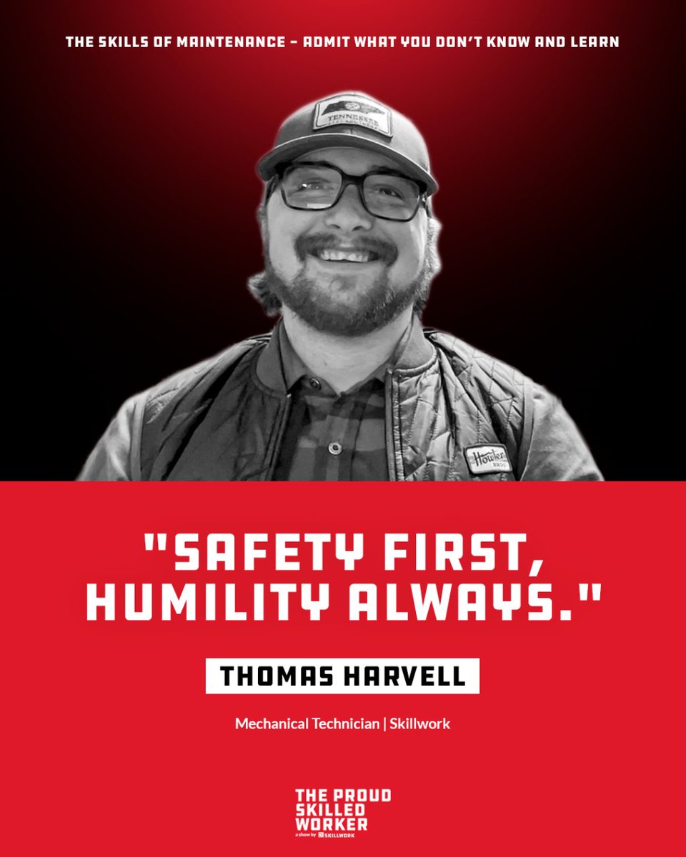 SkillworkCo's tweet image. Unlock the wisdom of 'Safety first, humility always'  Dive into the full episode for a journey through skills and stories! #SafetyFirst #HumilityAlways #SkillsMatter
resources.skillwork.com/admit-what-you…