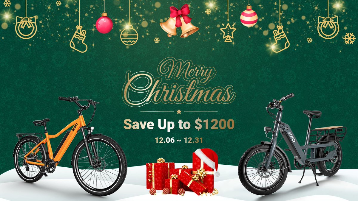 KBOBIKE's tweet photo. Get in the holiday spirit with our amazing Christmas sale! 🎄🎁  Don't miss out! 👇 
https://t.co/zhHRc3frDG 

#kbobike  #merrychristmas #Christmas #christmasgift #christmasgiftideas #christmasgifts2023 #ChristmasSale #HolidayDeals #FestiveSeason #GiftIdeas https://t.co/tZG2jErezD