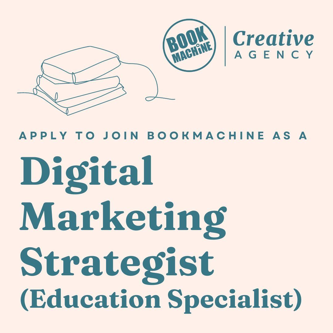 Join the #BookMachine team in 2024! ⭐️ We are looking for an education marketing specialist to provide maternity cover starting mid-February 2024. Apply by Wednesday 20th December 2023: buff.ly/3TeMvPc #WorkInPublishing