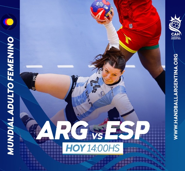 #Handball #MundialFemenino Frederikshavn🇩🇰

Por la 1ra fecha de los 4tos de final <a href="/CAHandball/">Sel. Argentina Handball 🇦🇷</a> 🇦🇷🚺mayor vs España🇪🇸 desde las 14hs en el🏟️Arena Nord

Luego en el #DENNORSWE2023 las rivales serán 8/12🇧🇷 y 10/12🇺🇦