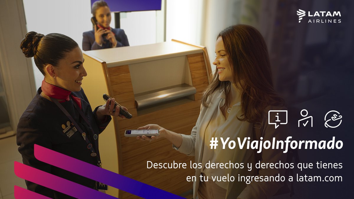 ¿Preparando las maletas para tu viaje? ✈️ Conoce aquí cuáles son tus derechos y deberes al viajar, conoce más aquí: lnk.to/eCX1xY #YoViajoInformado