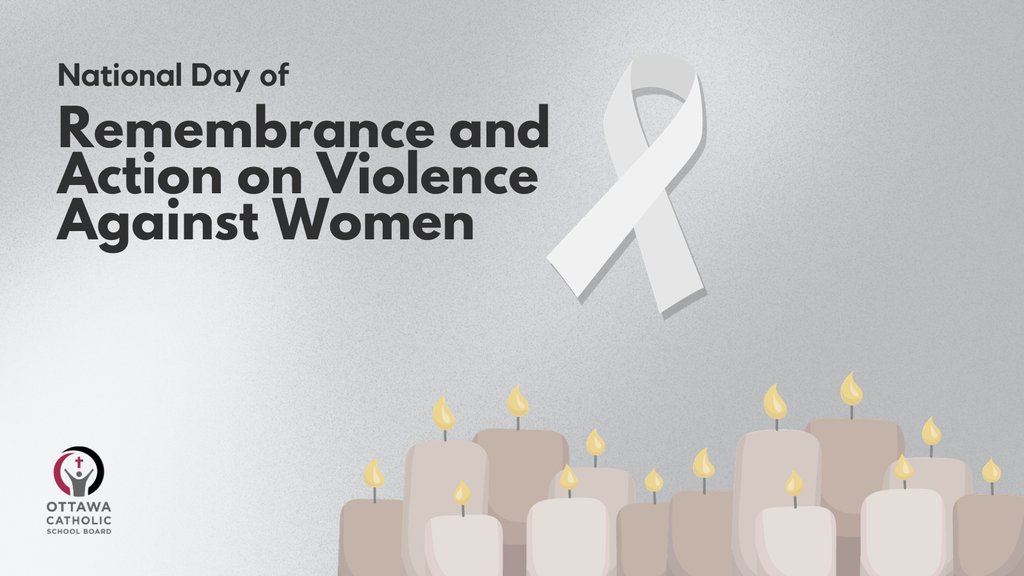 🕊️Today, we pray for the 14 women who lost their lives on December 6, 1989, at École Polytechnique de Montréal. On this National Day of Remembrance and Action on Violence Against Women, we honour their memory and stay committed to ending gender-based violence.🤍 #OurActionsMatter