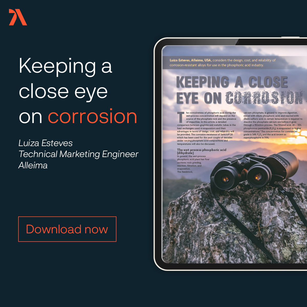 Dive deep into the design, cost, and reliability of corrosion-resistant alloys (CRA) for use in #heatexchangers in the phosphoric acid industry in this exclusive article from Luiza Esteves, Techincal Marketing Engineer.

Read more 👉 brnw.ch/21wF4Dl