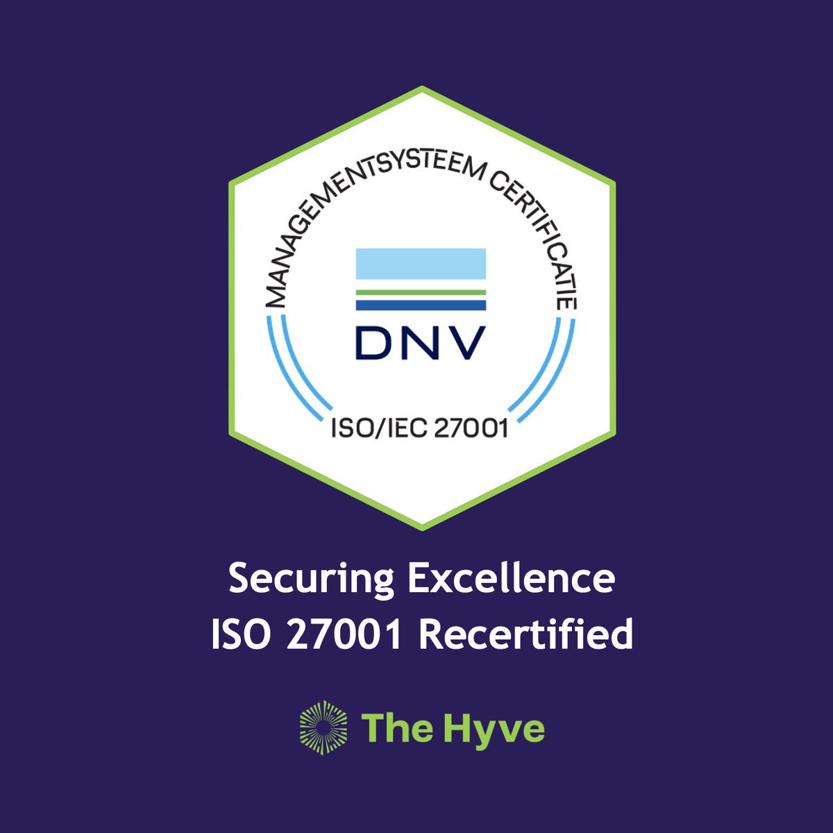 TheHyveNL's tweet photo. Exciting news: We're ISO 27001:2022 Certified! ๐
Our commitment to top-notch security in open-source software, consultancy, and biomedical informatics services is stronger than ever.
DM for info on our certification or services! #ISO27001 #SecurityCertified https://t.co/0xVON6Gv3w