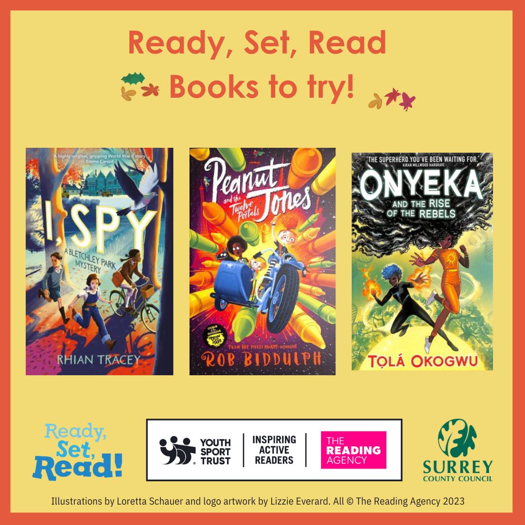 Try some of our incredible children's titles as part of your Winter Mini Challenge! These books will take you on an adventure without leaving the house! @readingagency @youthsportstrust @RobBiddulph @RhianTracey #ReadySetRead