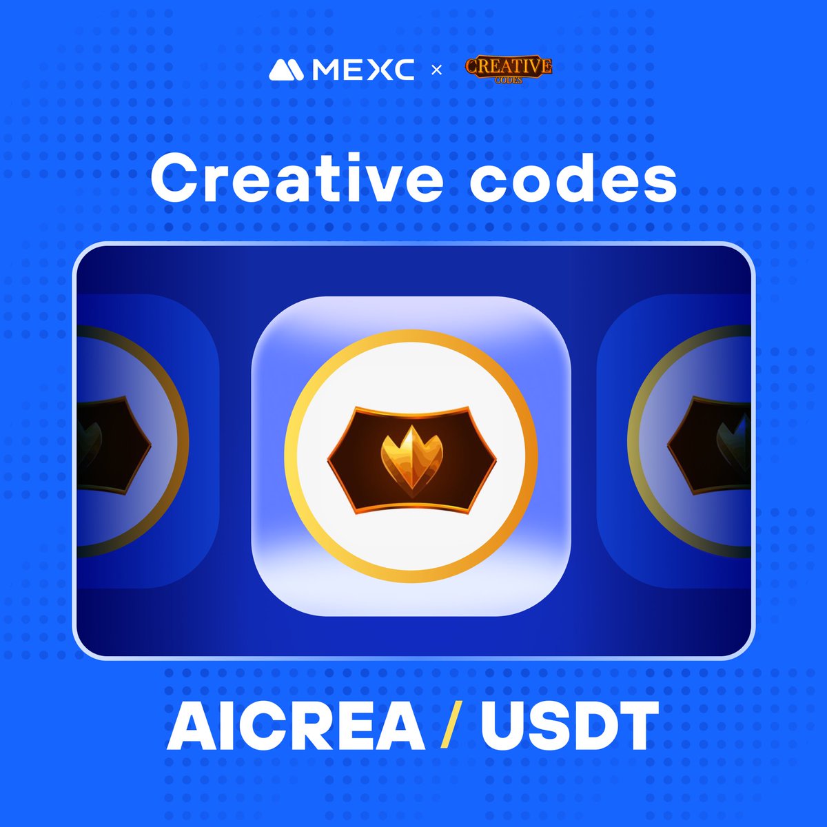 We are thrilled to announce that the <a href="/CreativeAICREA/">Creativecodes</a> Kickstarter has concluded and $AICREA will be listed on #MEXC!

🔹Deposit: Opened
🔹AICREA/USDT Trading: Dec 6, 15:00 (UTC)

Details: mexc.com/support/articl…