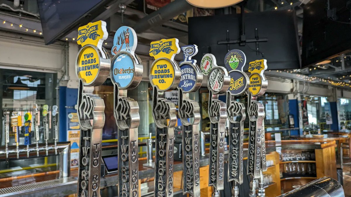 Brewery Travels (@brewerytravels) on Twitter photo Brewery 1243: <a href="/2RoadsBrewing/">Two Roads Brewing</a> Stratford, CT. Fav beer: Roadsmary's Baby (Rum BA Pumpkin Ale).
My first CT brewery! Founded '12, they're located in a former US Baird manufacturing building. The expansive taproom is on the 2nd level and features a bar made from the old factory floor Brewery 1243: <a href="/2RoadsBrewing/">Two Roads Brewing</a> Stratford, CT. Fav beer: Roadsmary's Baby (Rum BA Pumpkin Ale).
My first CT brewery! Founded '12, they're located in a former US Baird manufacturing building. The expansive taproom is on the 2nd level and features a bar made from the old factory floor