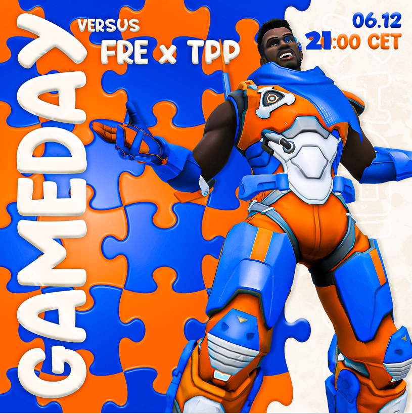 Gameday for Puzzle Squad against FRE x TPP ! 🧩

🇬🇧 They are still undefeated (3/0) but not for long. Tonight, victory will be for us!

🇫🇷 Ils sont encore invaincus (3/0) mais plus pour longtemps. Ce soir, la victoire sera pour nous !

🎥 9pm on ttv/zaroide