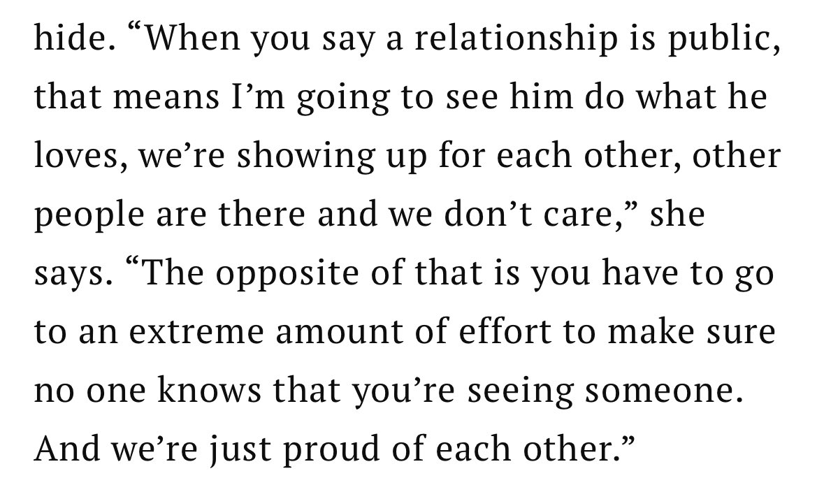 SwiftNYC's tweet photo. “This is all started when Travis very adorably put me on blast on his podcast, which I thought was metal as hell… we would never be psychotic enough to hard launch a first date. When you say a relationship is public… that means I’m going to see him do what he loves, we’re showing up for each other..” - Taylor Swift on Travis Kelce for @TIME