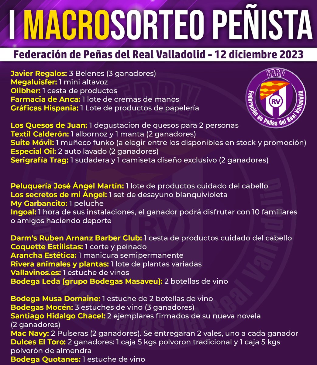 Federación de Peñas del Real Valladolid tweet media