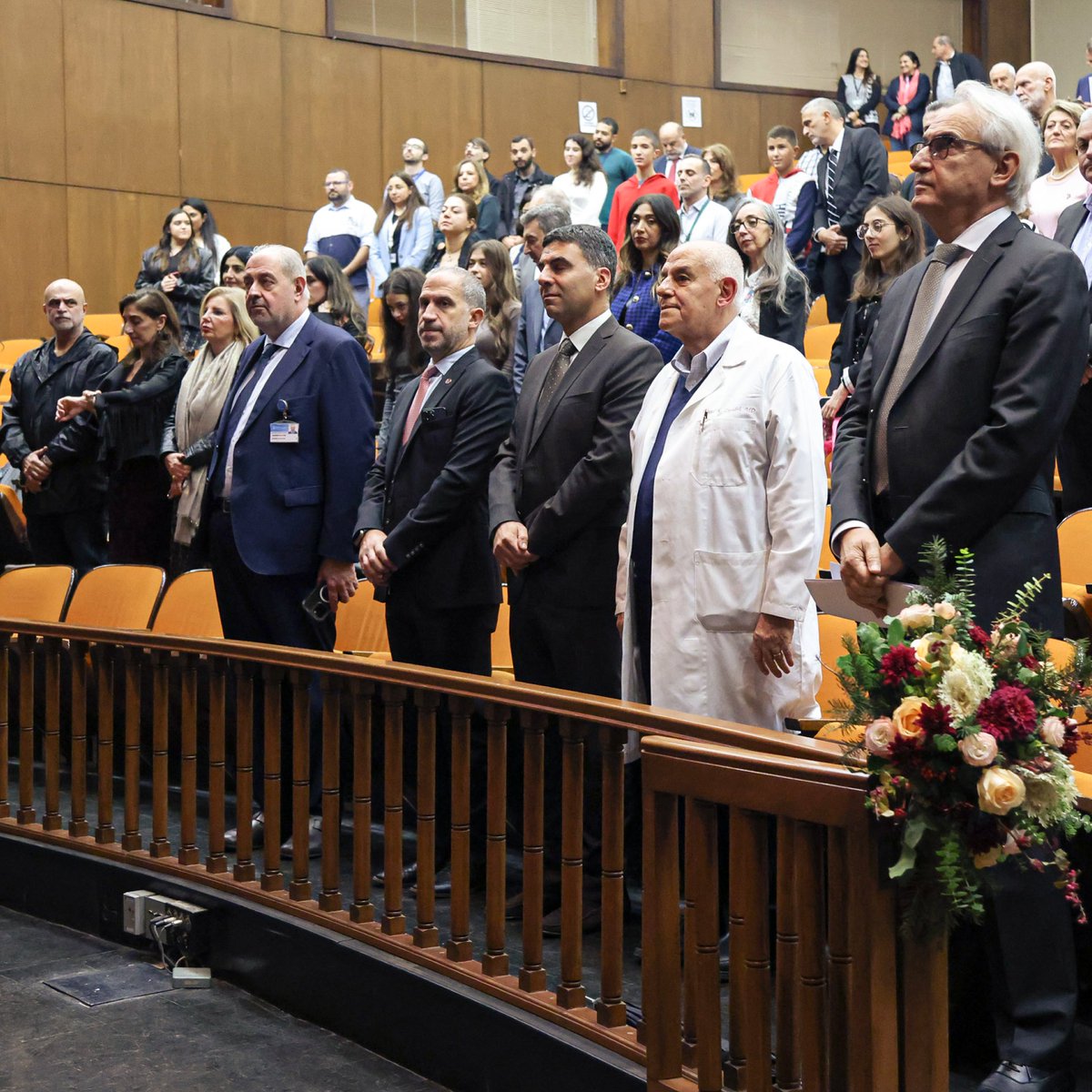 AUB_FM's tweet photo. Celebrating Excellence in administrative and research roles at the Dean’s Awards – a heartfelt acknowledgment to our outstanding staff! 🌟

Read more  https://t.co/g1UDKzzVhA

#AUB #AUBFM #AUBmedicine https://t.co/a5jOLOUHfx