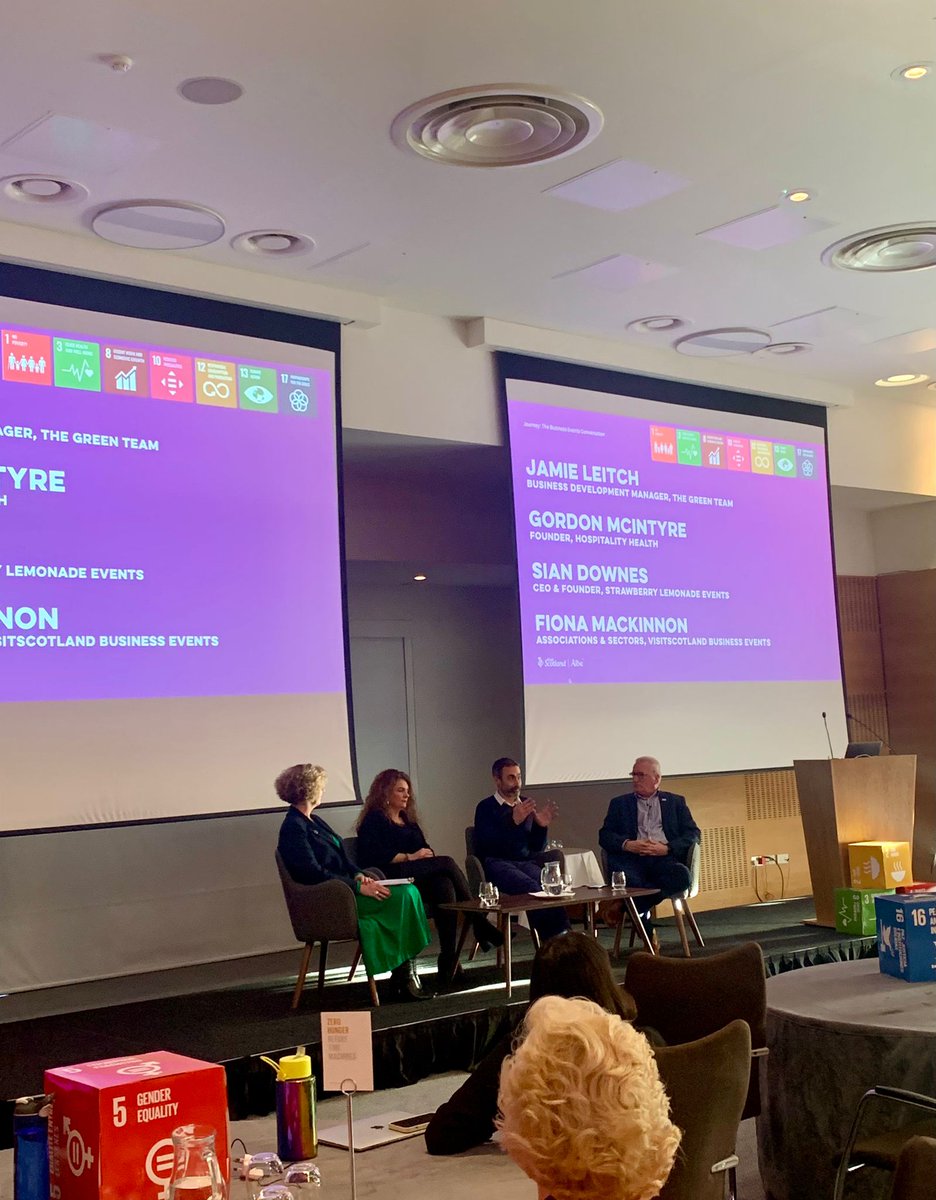 "The biggest thing I noticed when starting Hospitality Health was the kindness from other people." Inspiring Transformation Talks panel with Gordon McIntyre <a href="/hosphealth/">Hospitalityhealth</a>, Jamie Leitch @GreenTeamEdin, Sian Downes <a href="/LEMONADETWEETS/">Strawberry Lemonade Events</a> and <a href="/VisitScotBE/">VisitScotland Business Events</a> #JourneyToChange #eventprofs