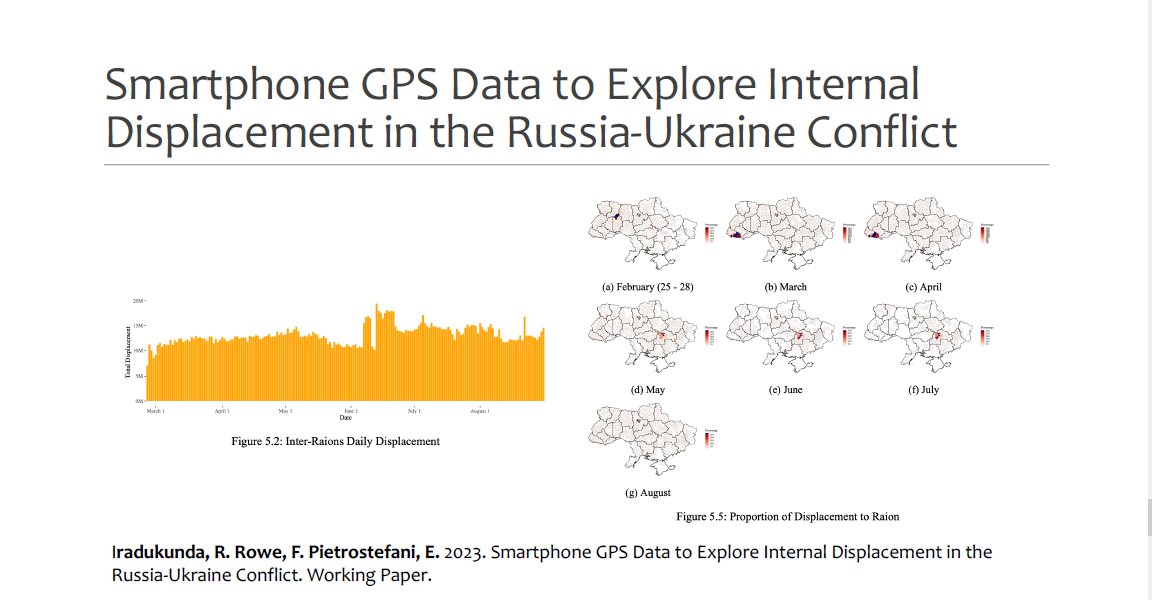 regstud's tweet photo. . @EPietrostefani showing population displacement from #data via #social #media and #Smartphone GPS
#RSAWebinar #ResearchMethods #data #geography #mobilitypatterns #Spatial https://t.co/ZqVn7PNT9s