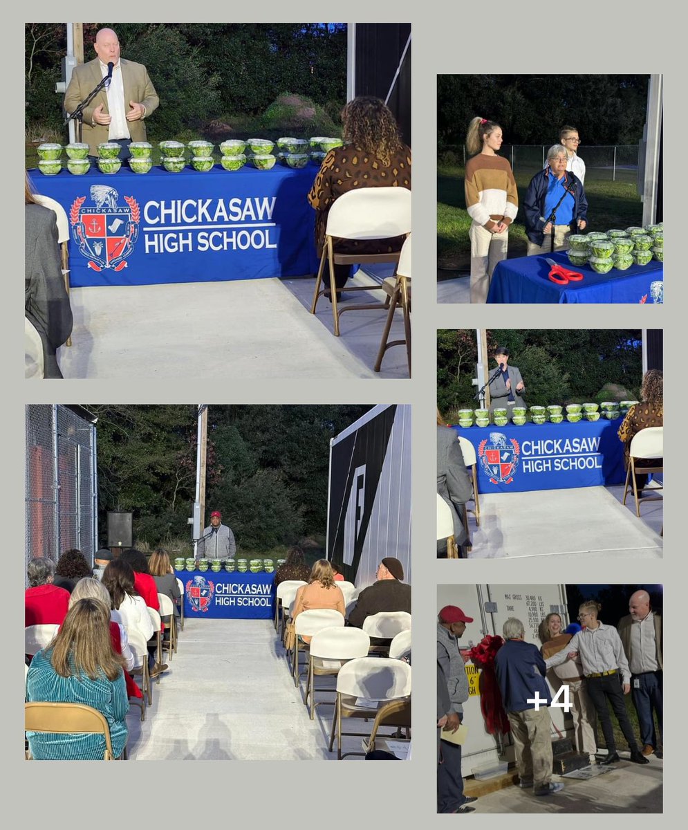 CHS proudly hosted the official ribbon cutting ceremony for the first K-12 Freight Farm in the state. What an amazing program for our students, staff, and community. Thank you to all who were able to attend. A thank you to our partners Squid Ink, Panini Pete #ChieftainPride