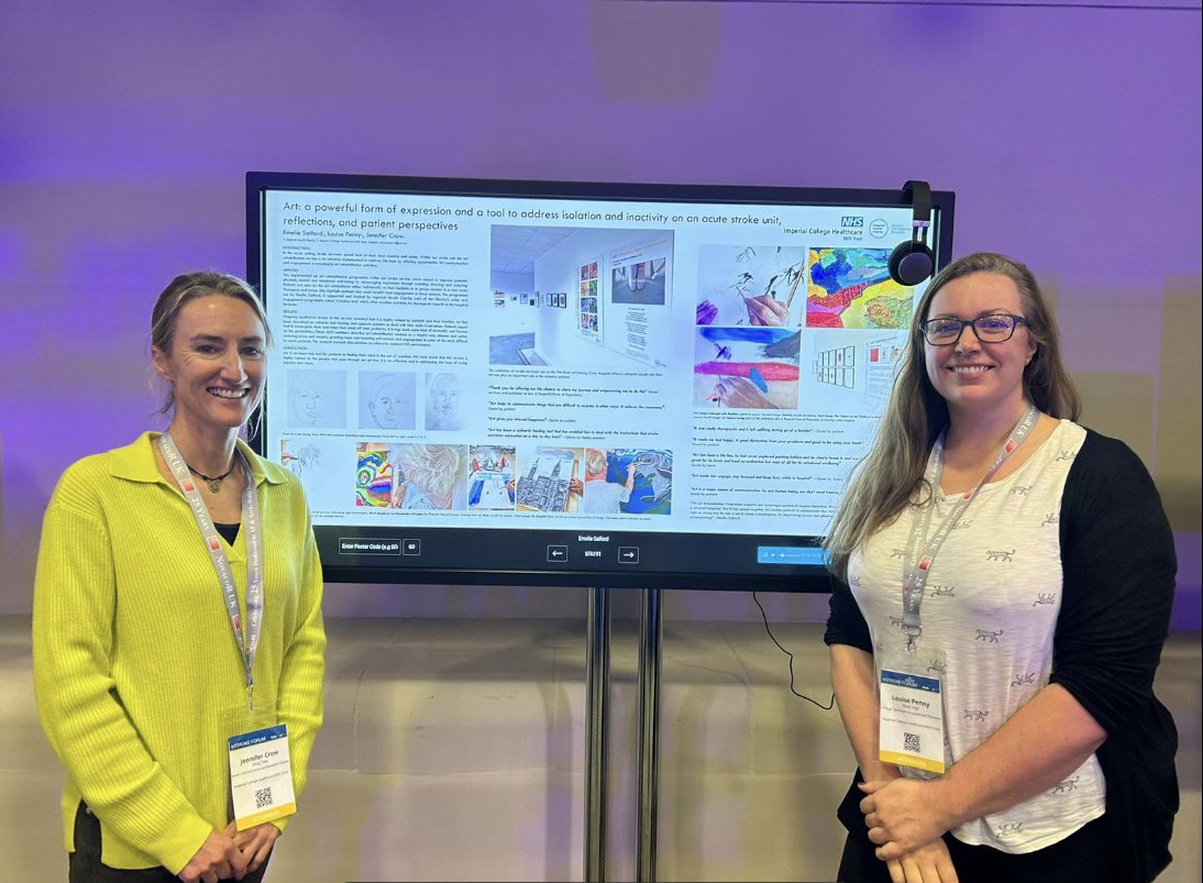 Louise (@louisepenny87) on Twitter photo Patient perspectives of an art rehabilitation programme on an Acute Stroke Unit at #UKSF23 āArt has been a lifelineā¦.so good for his brain and hand⦠but most of all for his emotional well-beingā <a href="/EmelieSalford/">Emelie Salford</a> <a href="/JenniferNCrow/">Jennifer Crow</a> <a href="/StrokeImperial/">Imperial Stroke</a> <a href="/ImperialCharity/">Imperial Health Charity</a> <a href="/ImperialPeople/">Imperial People š</a> Patient perspectives of an art rehabilitation programme on an Acute Stroke Unit at #UKSF23 āArt has been a lifelineā¦.so good for his brain and hand⦠but most of all for his emotional well-beingā <a href="/EmelieSalford/">Emelie Salford</a> <a href="/JenniferNCrow/">Jennifer Crow</a> <a href="/StrokeImperial/">Imperial Stroke</a> <a href="/ImperialCharity/">Imperial Health Charity</a> <a href="/ImperialPeople/">Imperial People š</a>