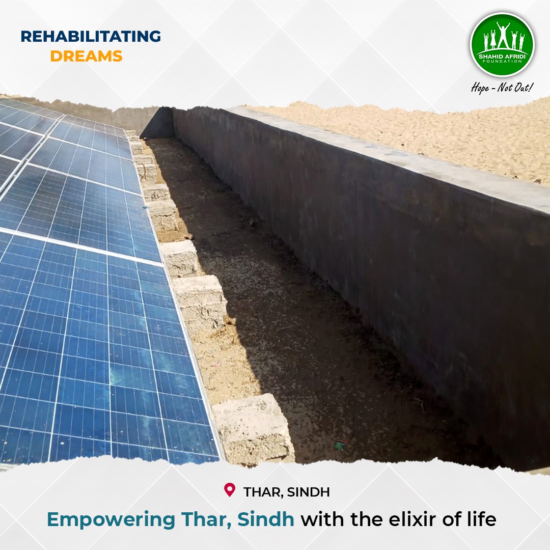 SAFoundationN's tweet photo. Enriching the future, drop by drop! The water supply scheme by #SAFwater in Chachro, Thar, Sindh is taking shape, thanks to the generous support of our US Donors at the #RehabilitatingDreams Fundraising Tour. This vital project aims to bring life-changing access to water for over 250 households in an area where water scarcity has long been a challenge.
#HopeNotOut