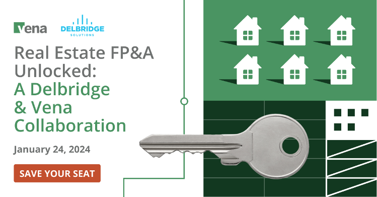 DelbridgeInc's tweet photo. Ready to demystify the complex world of FP&amp;A in #realestate? 🔑
Join us and our Partner @venasolutions🤝 in our upcoming virtual event to learn how you can optimize occupancy reporting, gain actionable insights, and become adept at #financialplanning. 💡

https://t.co/2VwX689vrY https://t.co/GXCruby11M