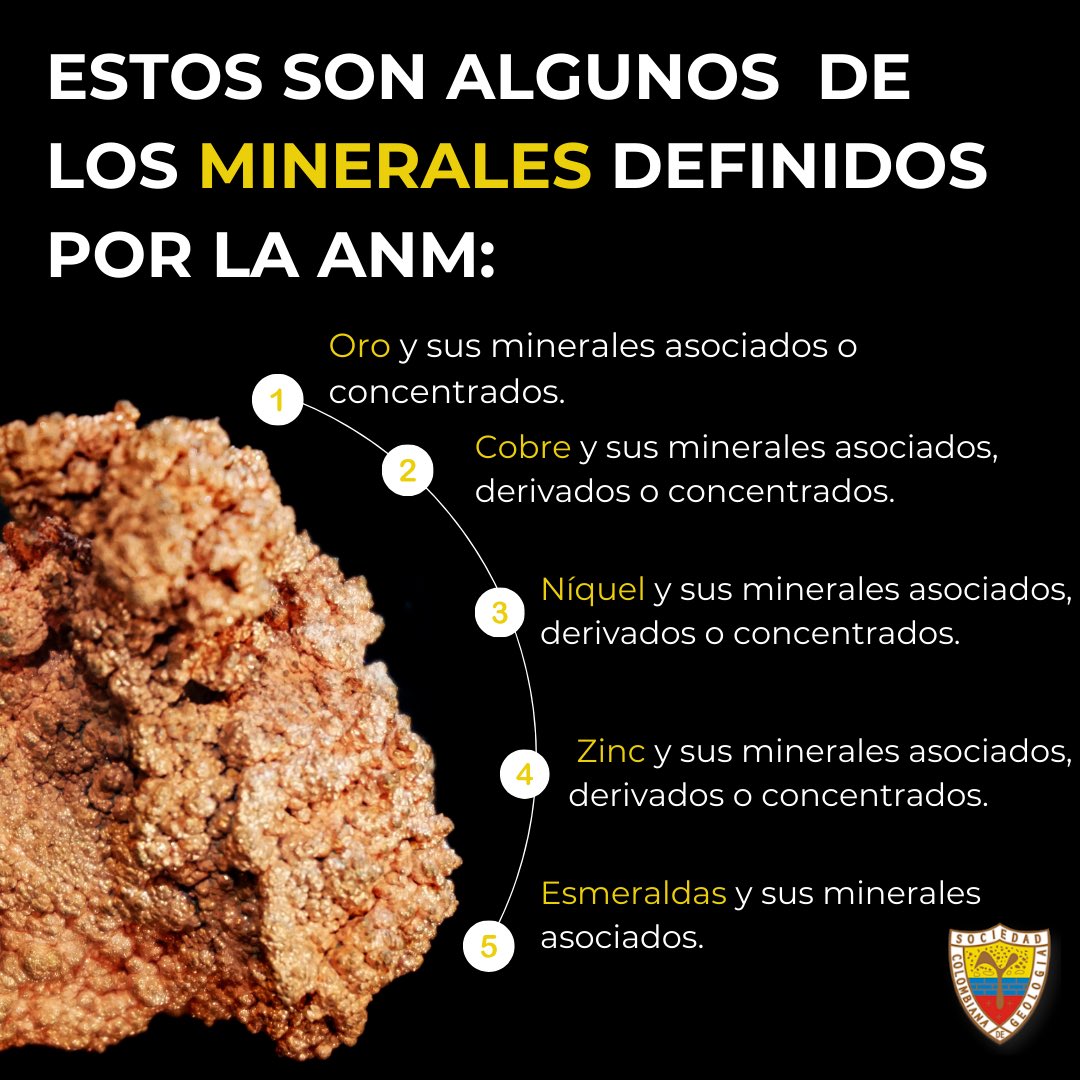 socoldegeol_org's tweet photo. Asimismo, este nuevo listado permitirá transitar de un modelo económico dependiente de actividades extractivas hacia una economía industrializada, sostenible y productiva.
#ColombiaExplora https://t.co/PuM3Rf3DQy