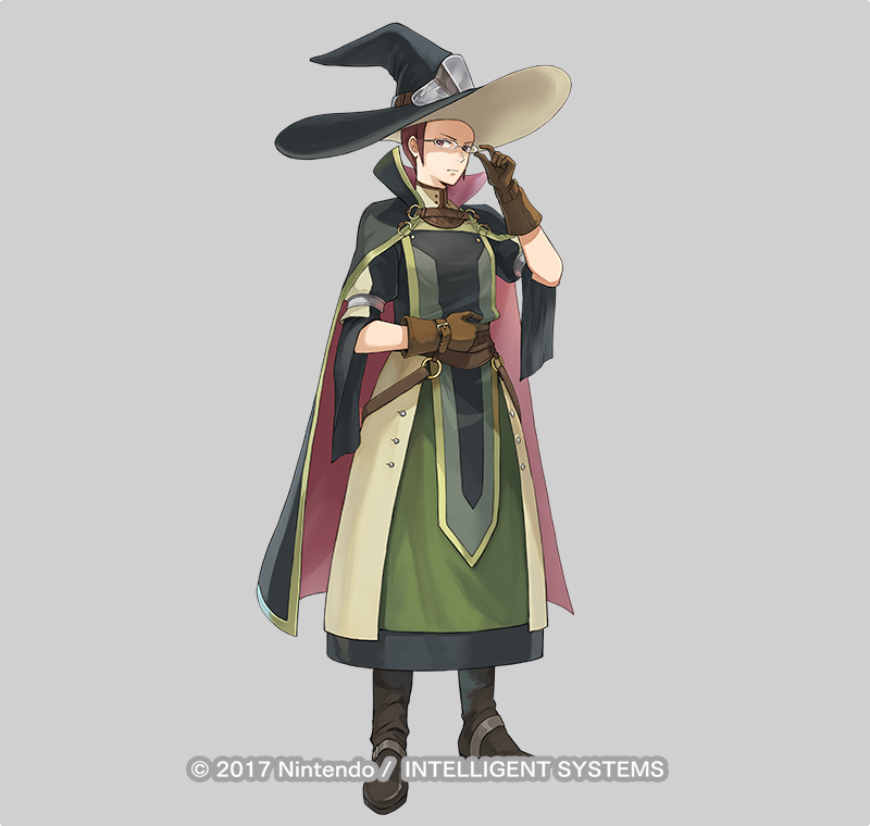 「【仕事】「ファイアーエムブレムヒーローズ」にて『真理の探究者ロラン』を担当させて」|村壱 雀のイラスト