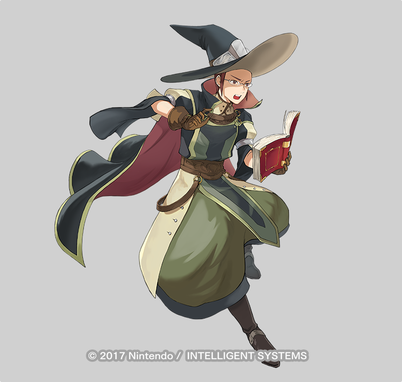 「【仕事】「ファイアーエムブレムヒーローズ」にて『真理の探究者ロラン』を担当させて」|村壱 雀のイラスト