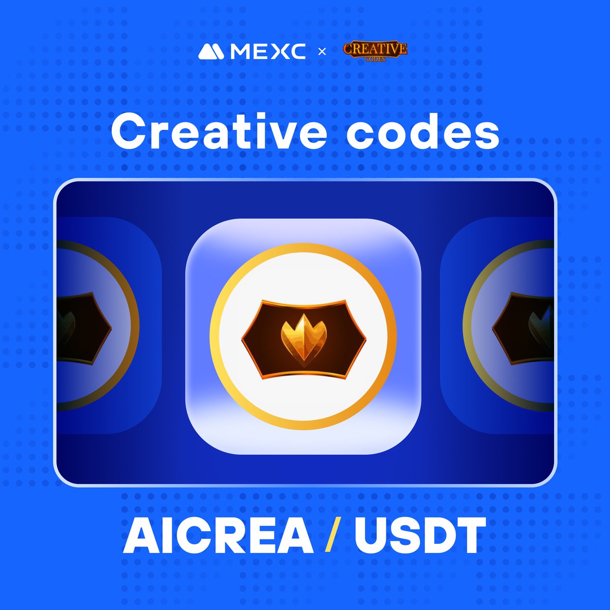 We’re thrilled to announce that the <a href="/CreativeAICREA/">Creativecodes</a> Kickstarter has concluded and $AICREA will be listed on #MEXC!

🔹Deposit: Opened
🔹AICREA/USDT Trading: Dec 6, 15:00 (UTC)

Details: mexc.com/support/articl…
