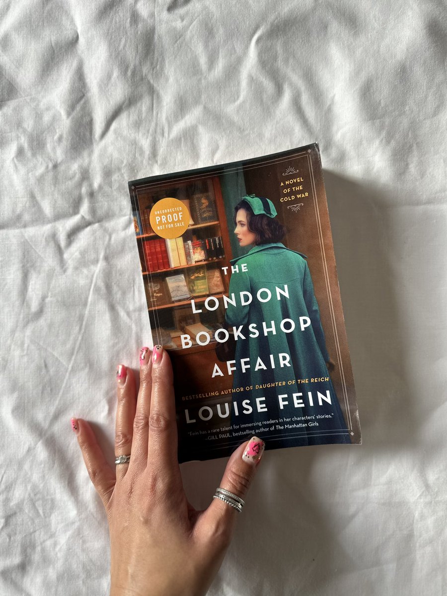 Ooooh new @FeinLouise !!!

Thank you so much @Harper360UK @WmMorrowBooks for sending #TheLondonBookshopAffair ♥️

This sounds epic 👏🏽 

Coming January 2024 🙌🏽