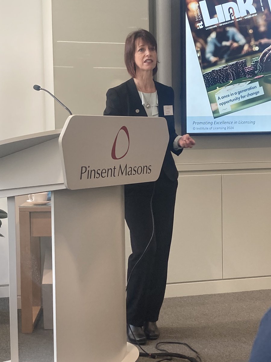 Our final speaker is our very own Regional Chair <a href="/SarahCloverBar/">Sarah Clover</a> talking to us about third party alcohol deliveries.