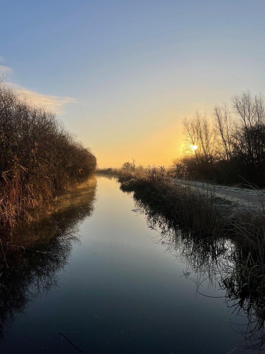Some beautiful frosty snaps shared by Ellis, our new Peatland Restoration Project Manager, on a ride out around the fens this morning ❄️ Plenty of short-eared owls, whooper swans and marsh harriers also out and about! 📷 Ellis Selway #wickenfen #wildlife #fens #nature #beauty