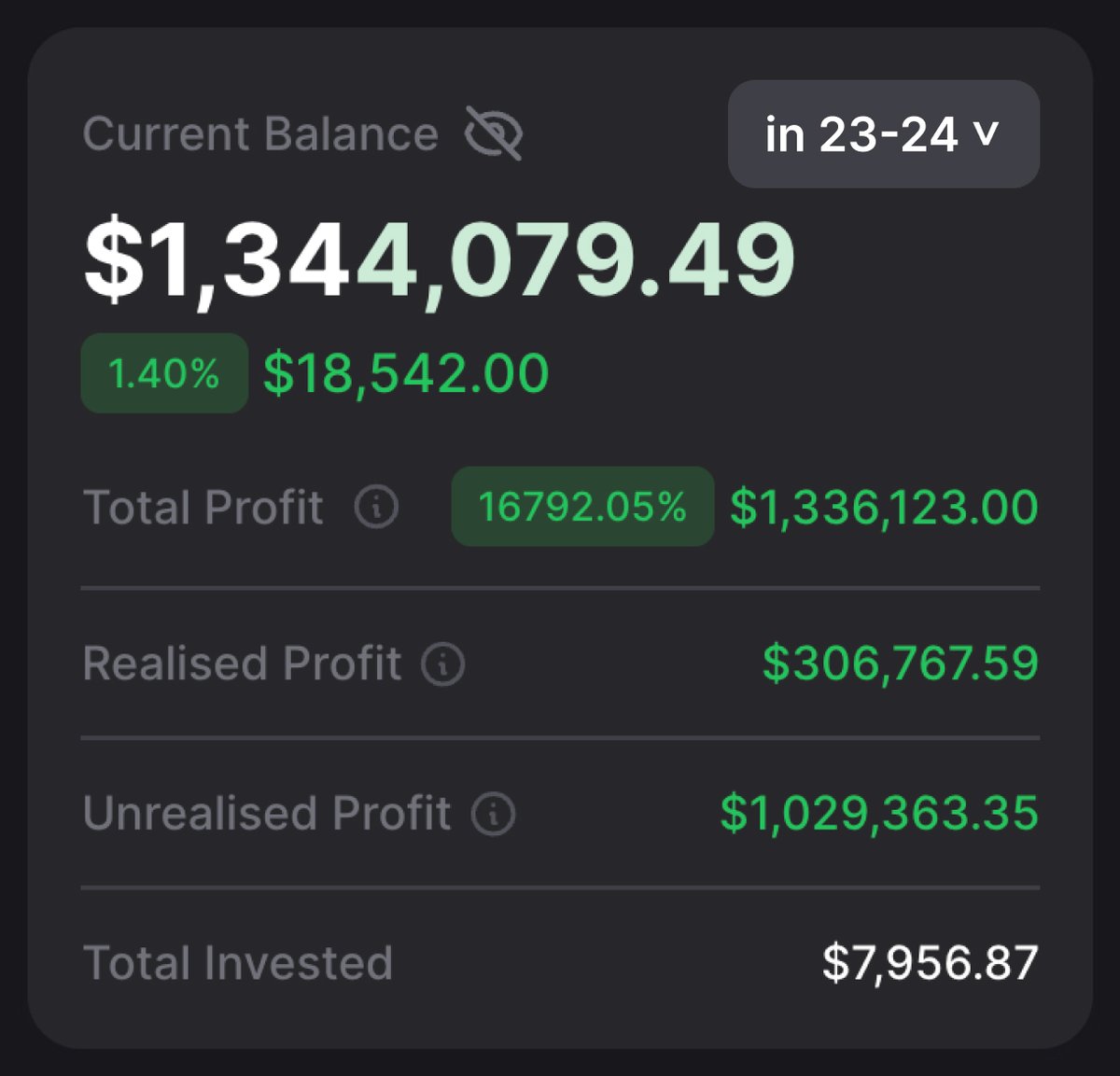 I turned $8k into $300k during bear market.

In bull market, I'd have made several millions.

We're probably at beginning of bull market rn.

If so, everyone can make a fortune on crypto.

Mega-thread: how to make 7 figs from 0 👇🧵
