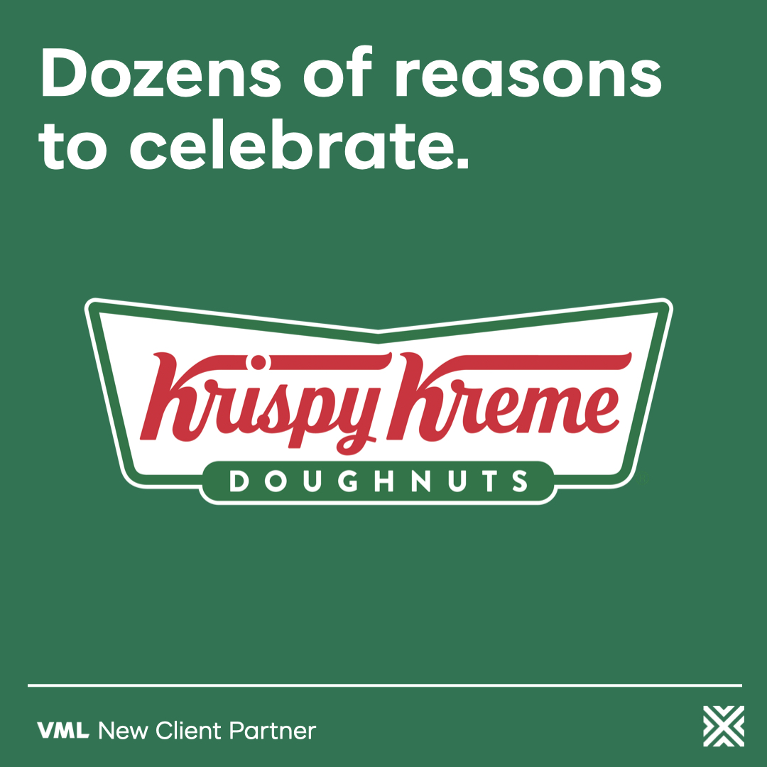 Wunderman Thompson (@wunthompson) on Twitter photo We have dozens of reasons to celebrate as <a href="/krispykreme/">Krispy Kreme</a> has named VML as its global creative agency partner. 🍩
VML is tasked with developing creative strategy and visual identity for Krispy Kreme and will handle both global and U.S. creative and media responsibilities. We have dozens of reasons to celebrate as <a href="/krispykreme/">Krispy Kreme</a> has named VML as its global creative agency partner. 🍩
VML is tasked with developing creative strategy and visual identity for Krispy Kreme and will handle both global and U.S. creative and media responsibilities.