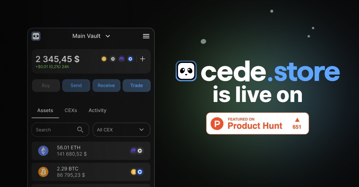 0xm4king's tweet image. Gm fam !

I’m super excited to announce the launch of cede.store on Product Hunt !

I would really appreciate your support with a simple upvote, or even a comment if you can! 🙏🏽

producthunt.com/posts/cede-sto…

Thank you in advance for your help! It will be super useful 💯