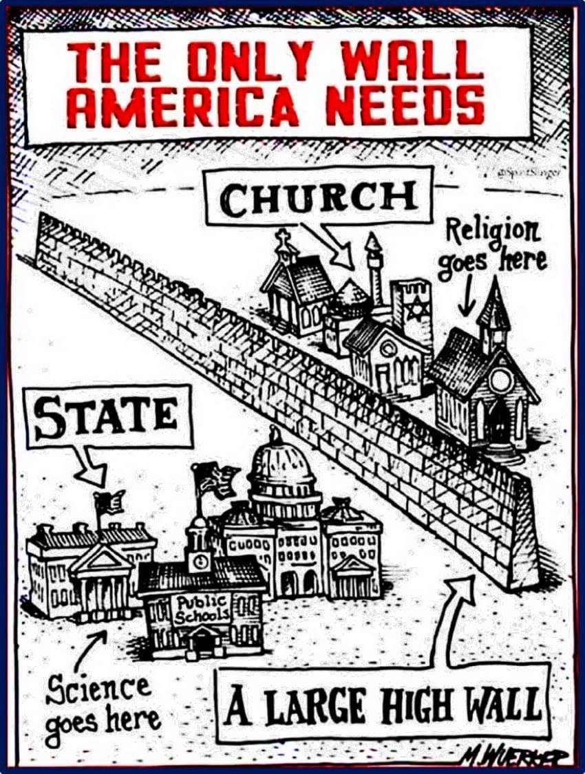 skohayes's tweet photo. How much should religious organizations masquerading as a "university" be involved in public schools? #BringBackTheWall https://t.co/av4gD5DhoB