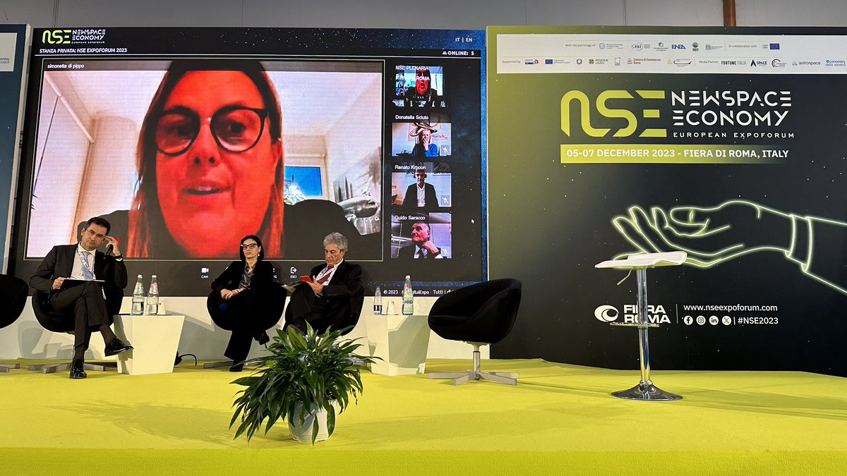 “We need people with space diplomacy skills to establish an international space community on places like the Moon and Mars, else this will become the new Wild West” Says @Unibocconi @sdabocconi space diplomacy and space economy expert @sdipippo at #NSE2023