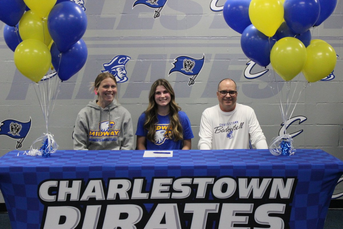 WPMQ (@wpmq993) on Twitter photo Charlestown senior Maddie Nipper was recently joined by family, coaches, teammates, and friends to sign her celebratory letter of intent to attend school and play basketball at Midway University.
Read more here: piratepride.blue/nipper-signs-w…
<a href="/CHS_LPBB/">Lady Pirate Basketball</a> <a href="/maddienipper4/">maddie nipper</a>
<a href="/joshcookNT/">Josh Cook</a> Charlestown senior Maddie Nipper was recently joined by family, coaches, teammates, and friends to sign her celebratory letter of intent to attend school and play basketball at Midway University.
Read more here: piratepride.blue/nipper-signs-w…
<a href="/CHS_LPBB/">Lady Pirate Basketball</a> <a href="/maddienipper4/">maddie nipper</a>
<a href="/joshcookNT/">Josh Cook</a>
