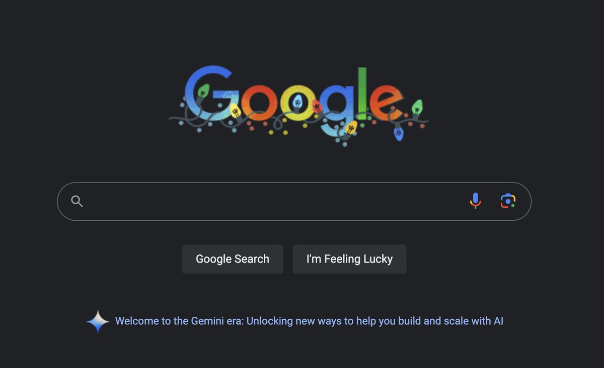 imagine having the front page of google as your in-product announcement mechanism